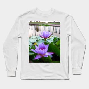 Water Lillies, Victoria Falls Hotel, Zimbabwe Long Sleeve T-Shirt